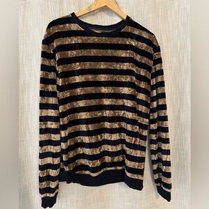 Zara Men Velvet Sweater